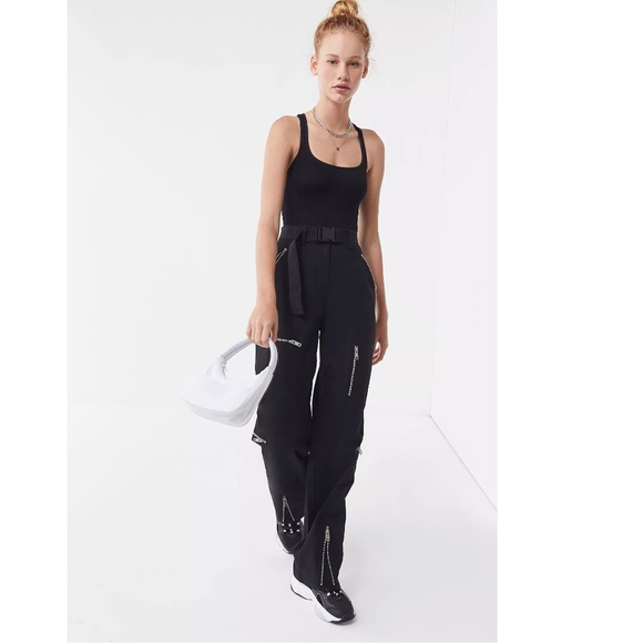 I.AM.GIA Elevara High-Rise Zipper Pant Black Size Small - Picture 2 of 15